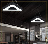 Hollow Triangle Shape Customized Profile Hanging Light