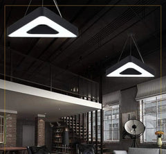 Hollow Triangle Shape Customized Profile Hanging Light