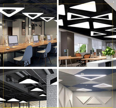 Triangle Shape Customized Profile Hanging Light