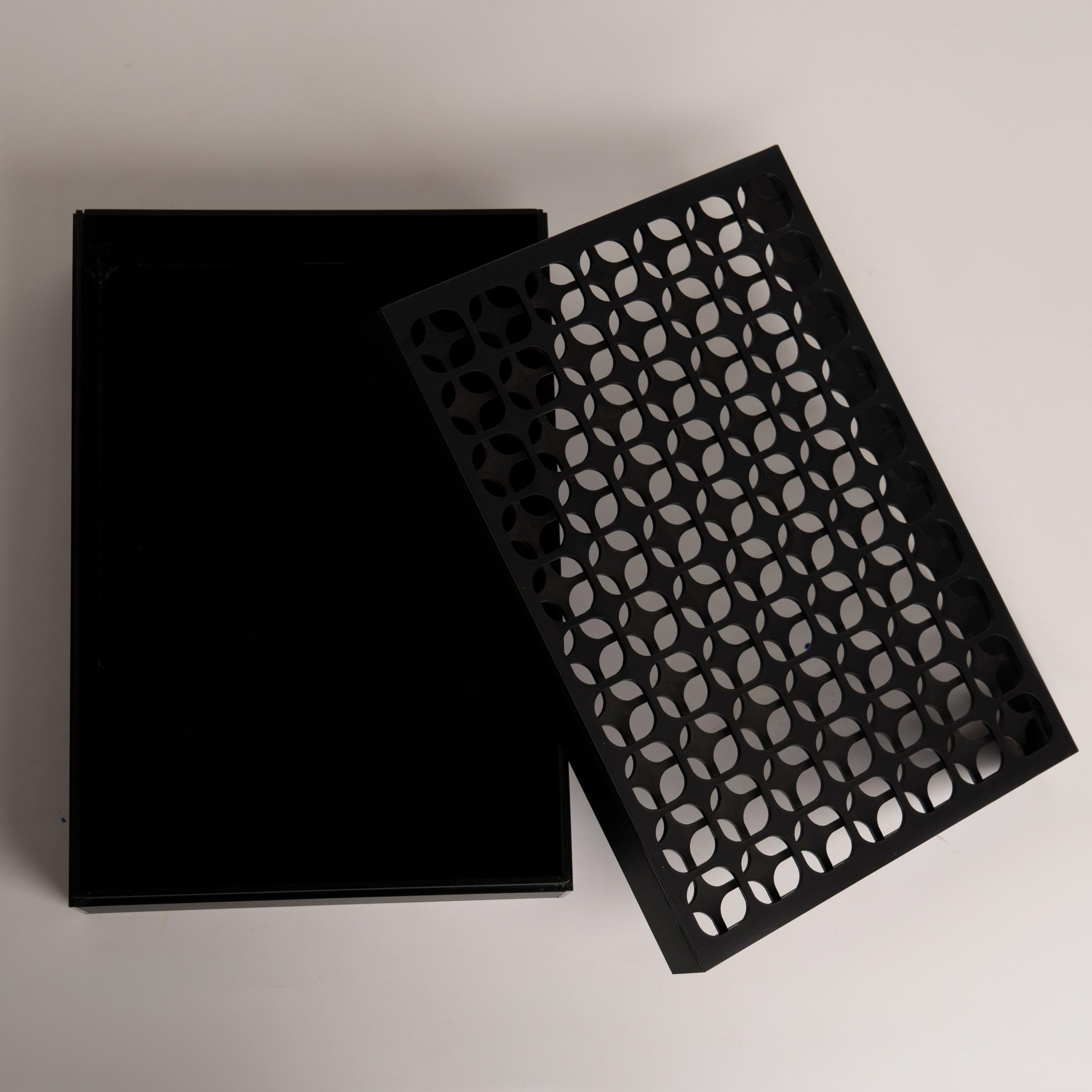 Open gift box with star design for birthday presentation