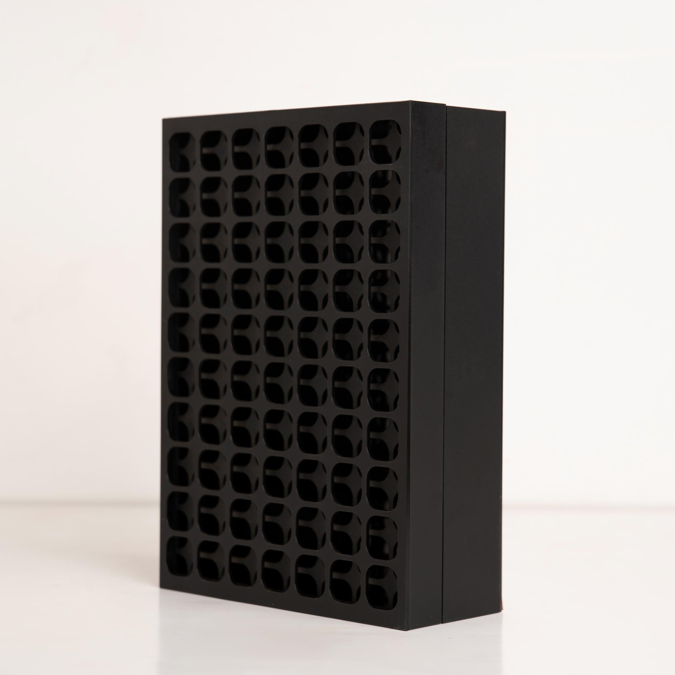 Angled view showing star detailing and box depth