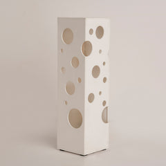 Angled perspective highlighting the sphere's shape and base