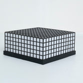 Angled shot highlighting depth and lighting effect