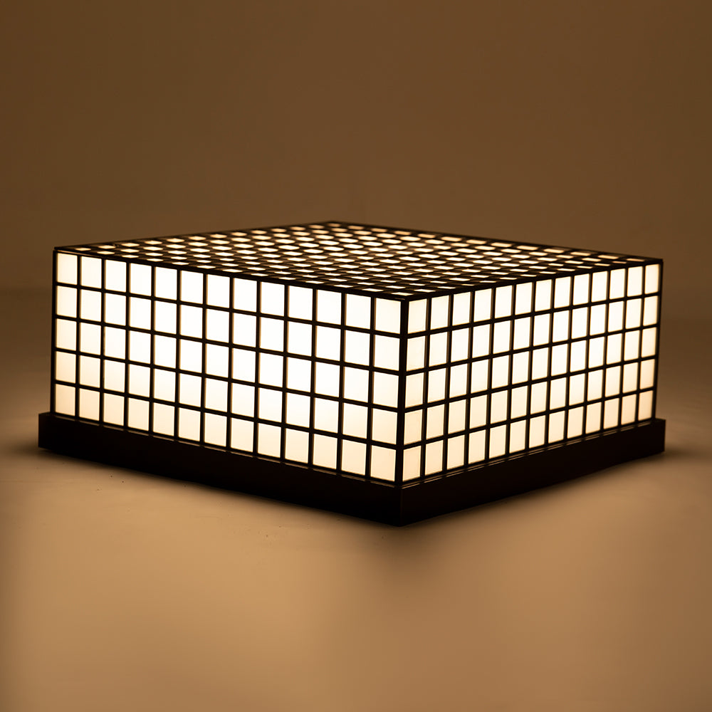 Angled shot highlighting depth and lighting effect