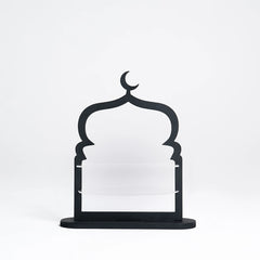 Islamic Crescent Arch Acrylic Serving Stand