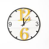 Metro Dial Clock – contemporary wall decor for homes and offices