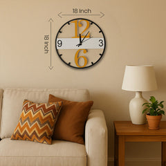 Metro Dial Clock – Stylish Wall Decor