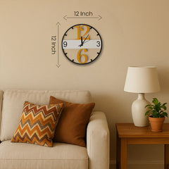 Metro Dial Clock – Stylish Wall Decor