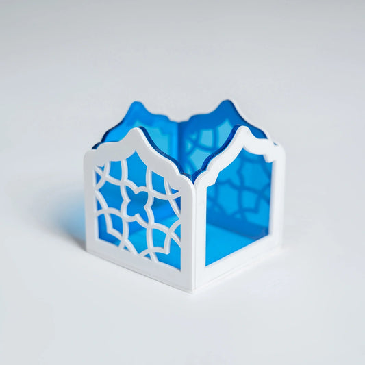 Ramadan Kareem Blue Glow Holder