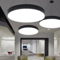 Solid Ring / Circular Shape Customized Profile Hanging Light