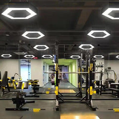 Hexagon / Honeycomb Shape Customized Profile Hanging Light