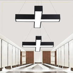 Cross Shape Customized Profile Hanging Light