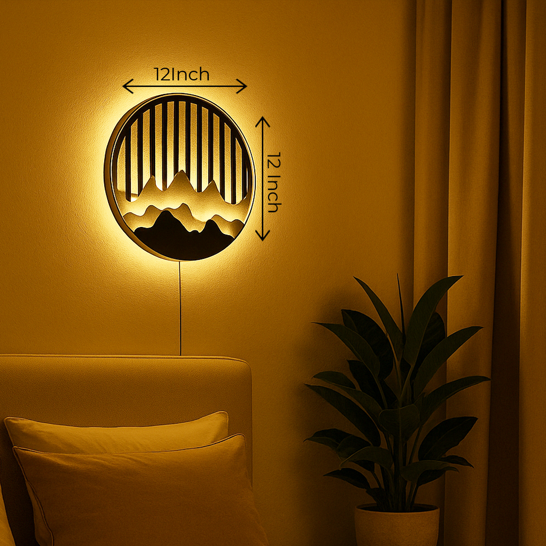 Front shot of Black Vertical Strips Wall Hanging showing linear texture