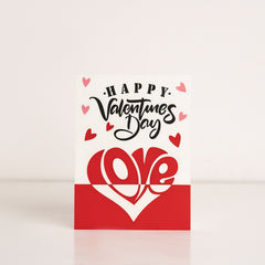 Front view of Valentine’s Day Gift Box (Classic) – luxury acrylic finish
