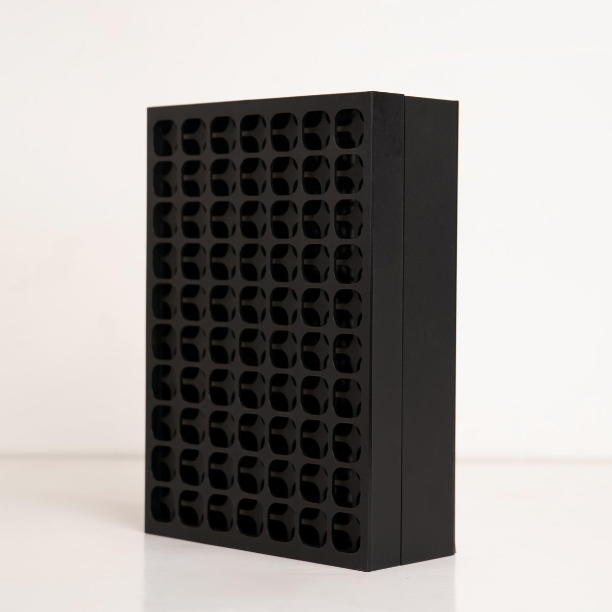 Angled view showing star detailing and box depth