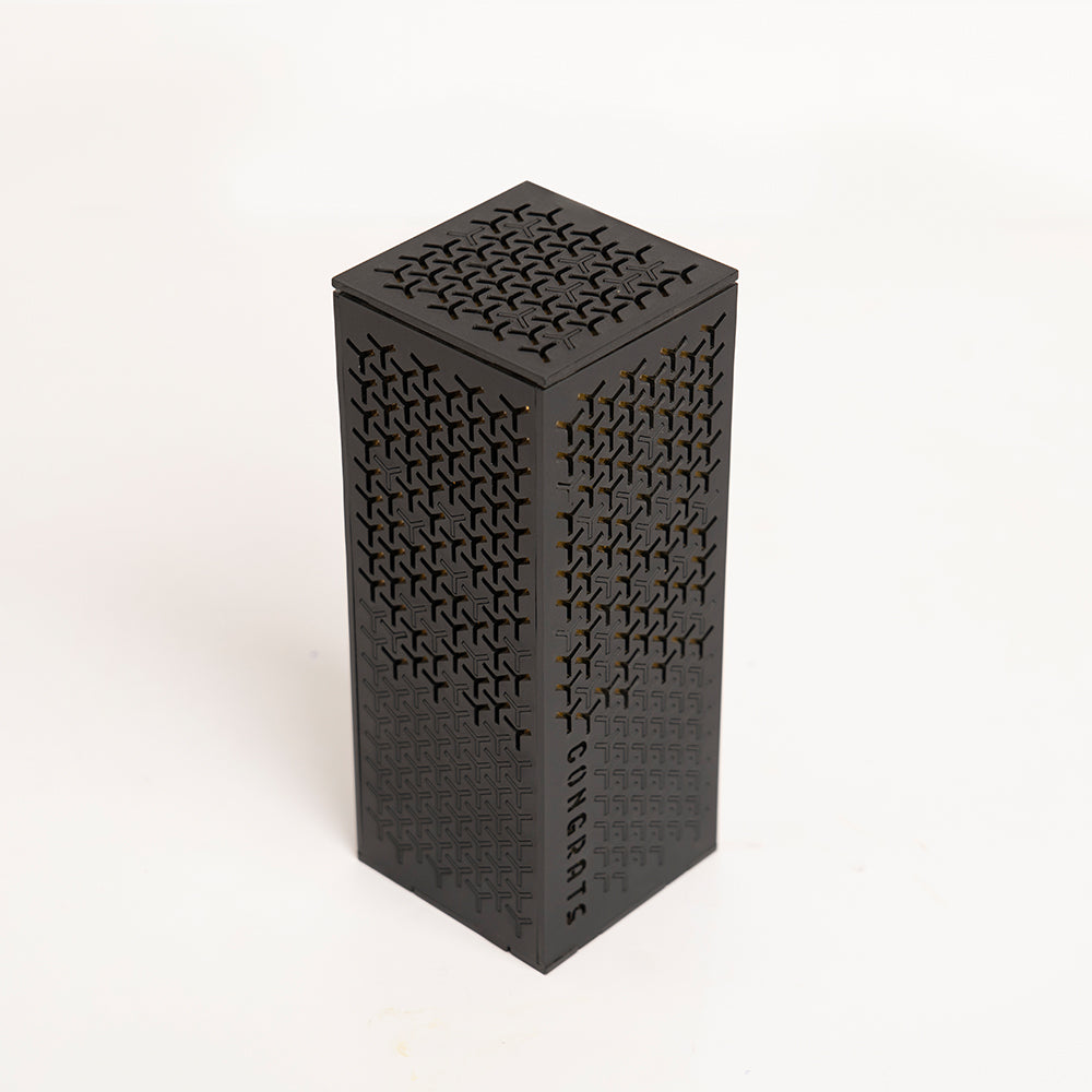 Angled view showcasing depth and structure