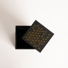 Top view showing inner space suitable for small items or notes