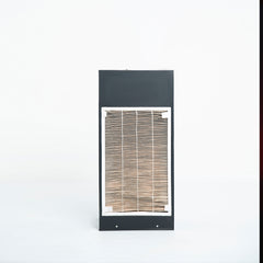 backside view of Air Purifier with digital display panel