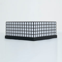 Angled shot highlighting depth and lighting effect