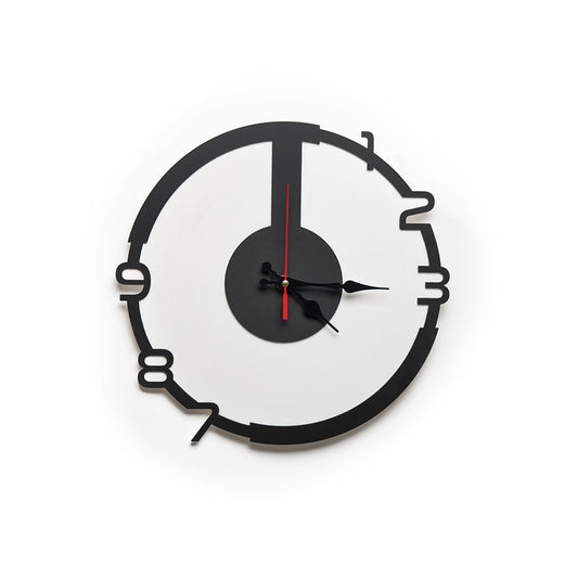 Hollow Number Clock
