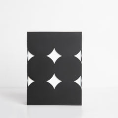 Front view of star-themed acrylic gift box for fun gifting