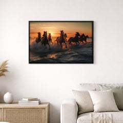 Herd of Horses Galloping Gallop & Grace