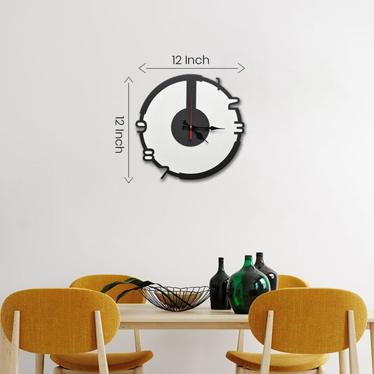 Hollow Number Clock