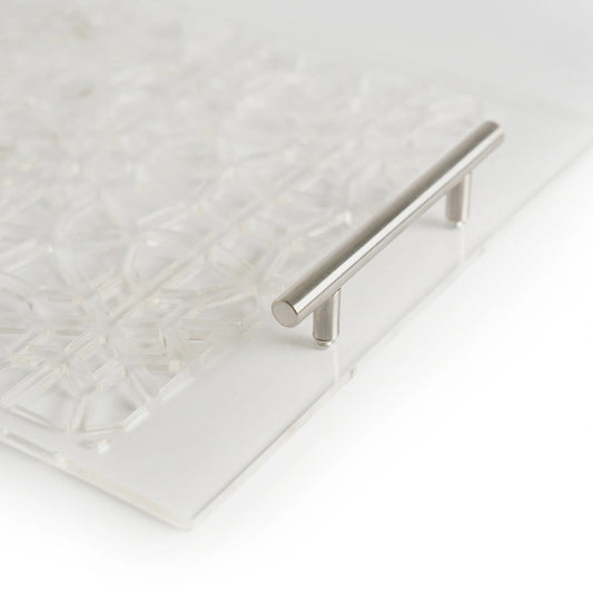 Crystal Lattice Presentation Tray