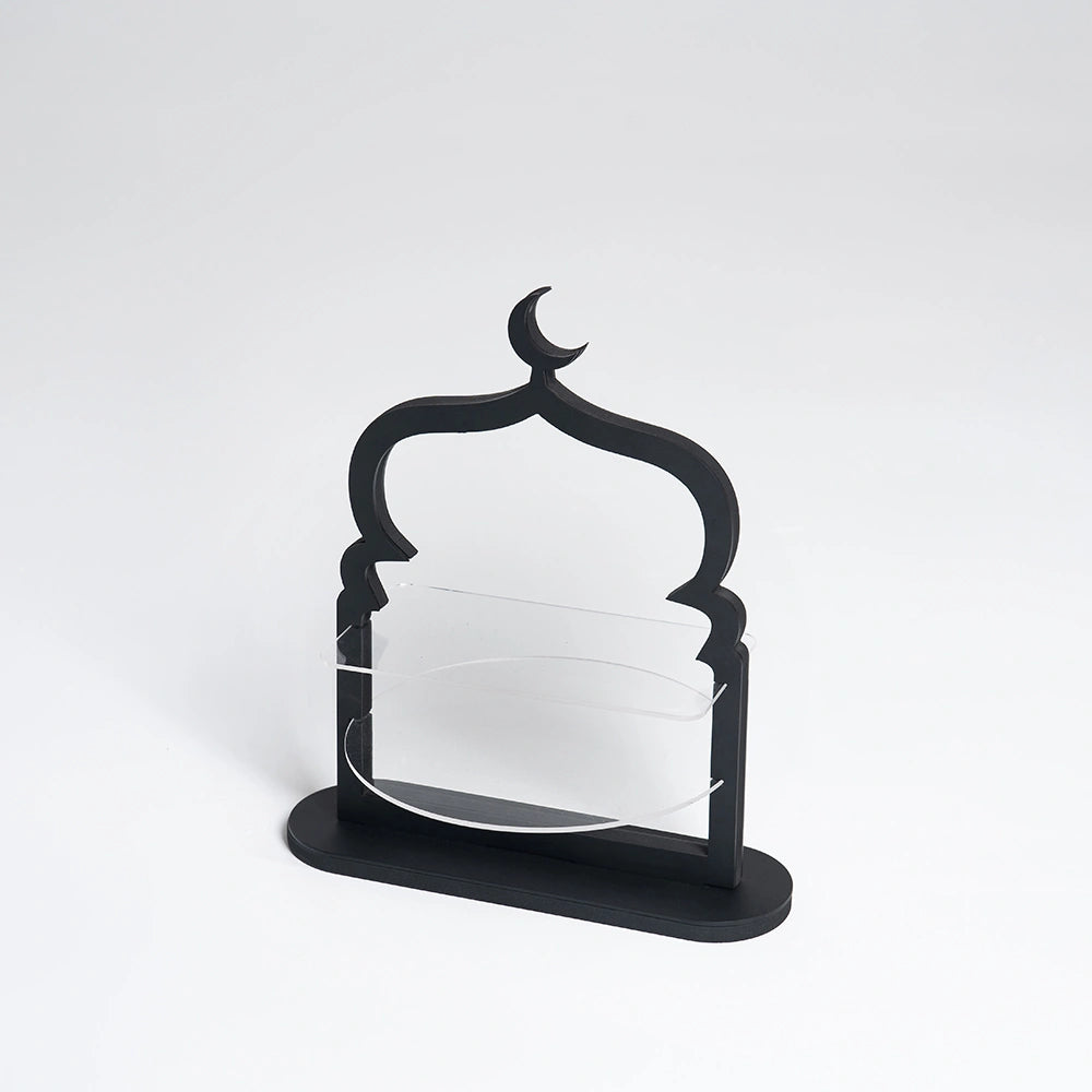 Islamic Crescent Arch Acrylic Serving Stand