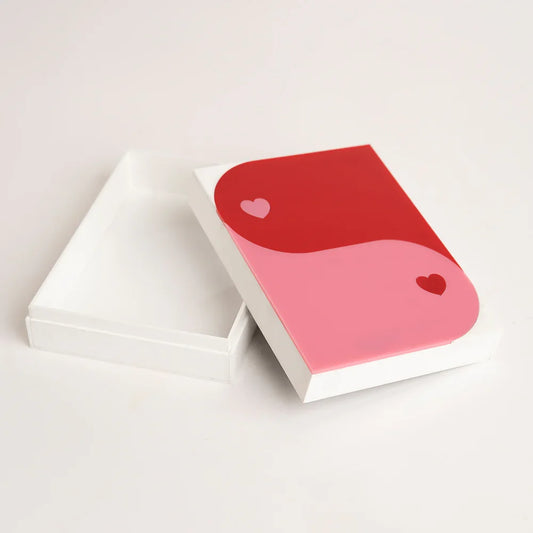 LuxeSync Gift Box – Romantic Acrylic Gift for Anniversaries