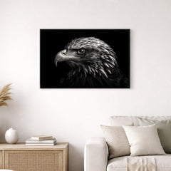 Majestic Bird of Prey with Sharp Beak Sky Sovereign