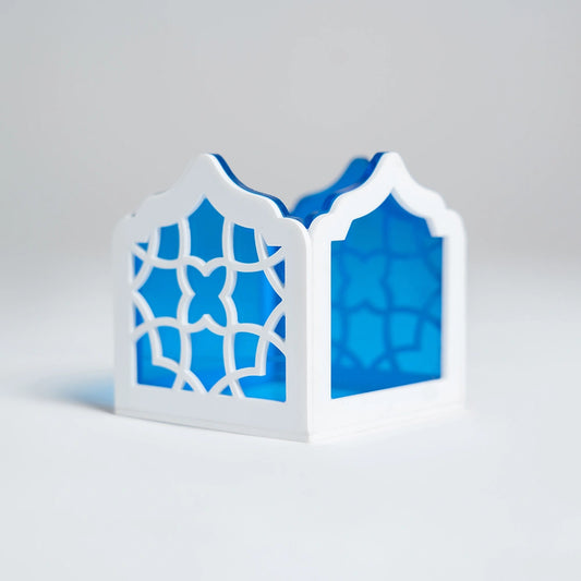 Ramadan Kareem Blue Glow Holder