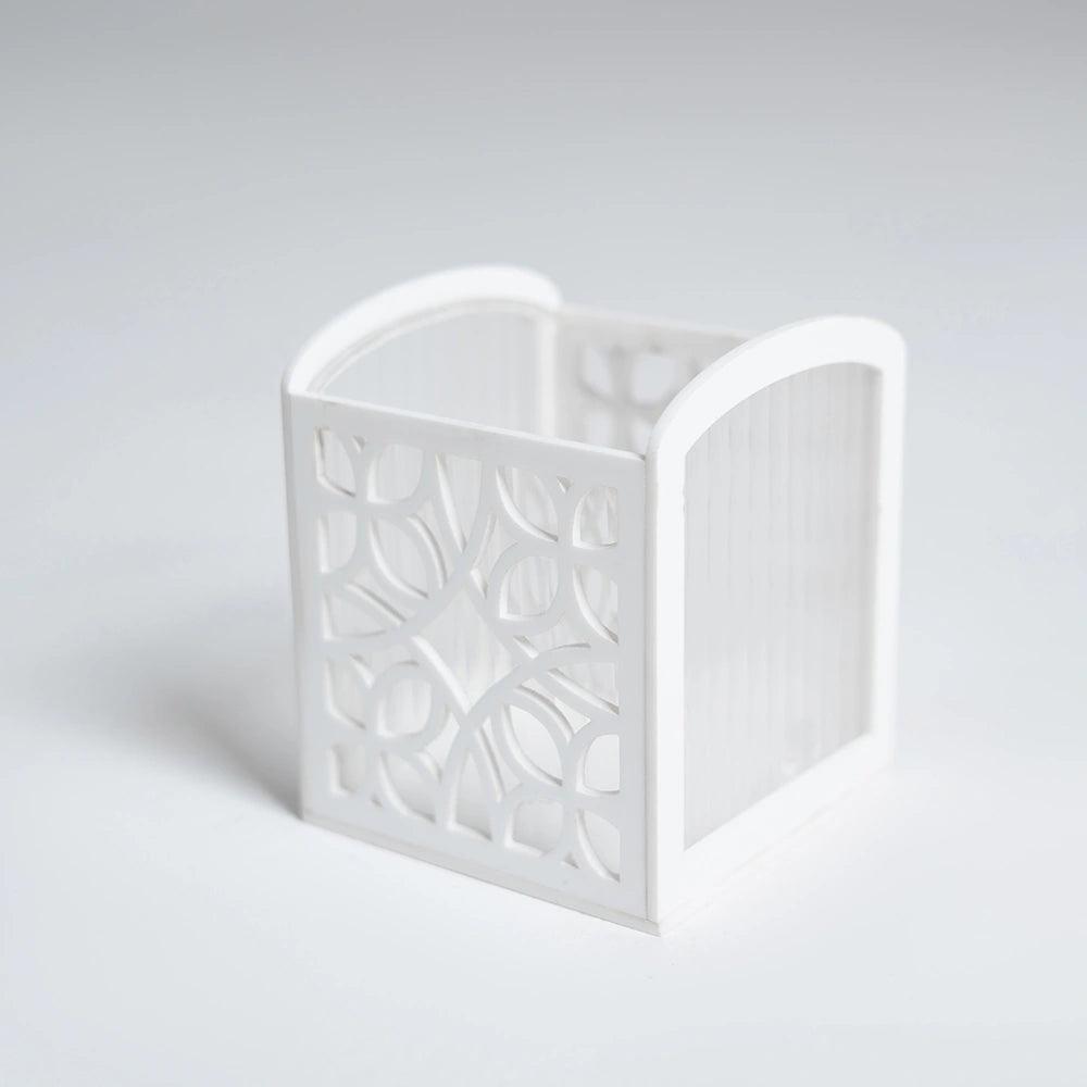 Ramadan White Tealight Stand