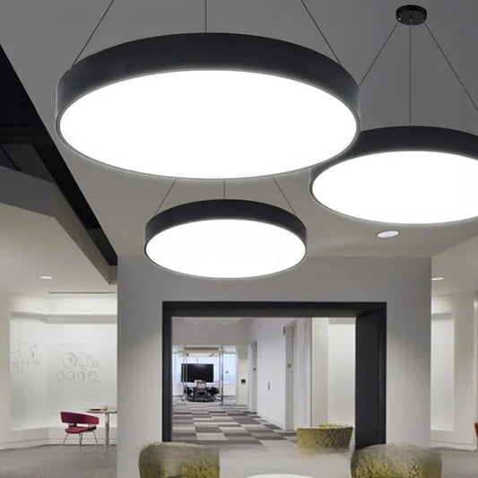 Solid Ring / Circular Shape Customized Profile Hanging Light