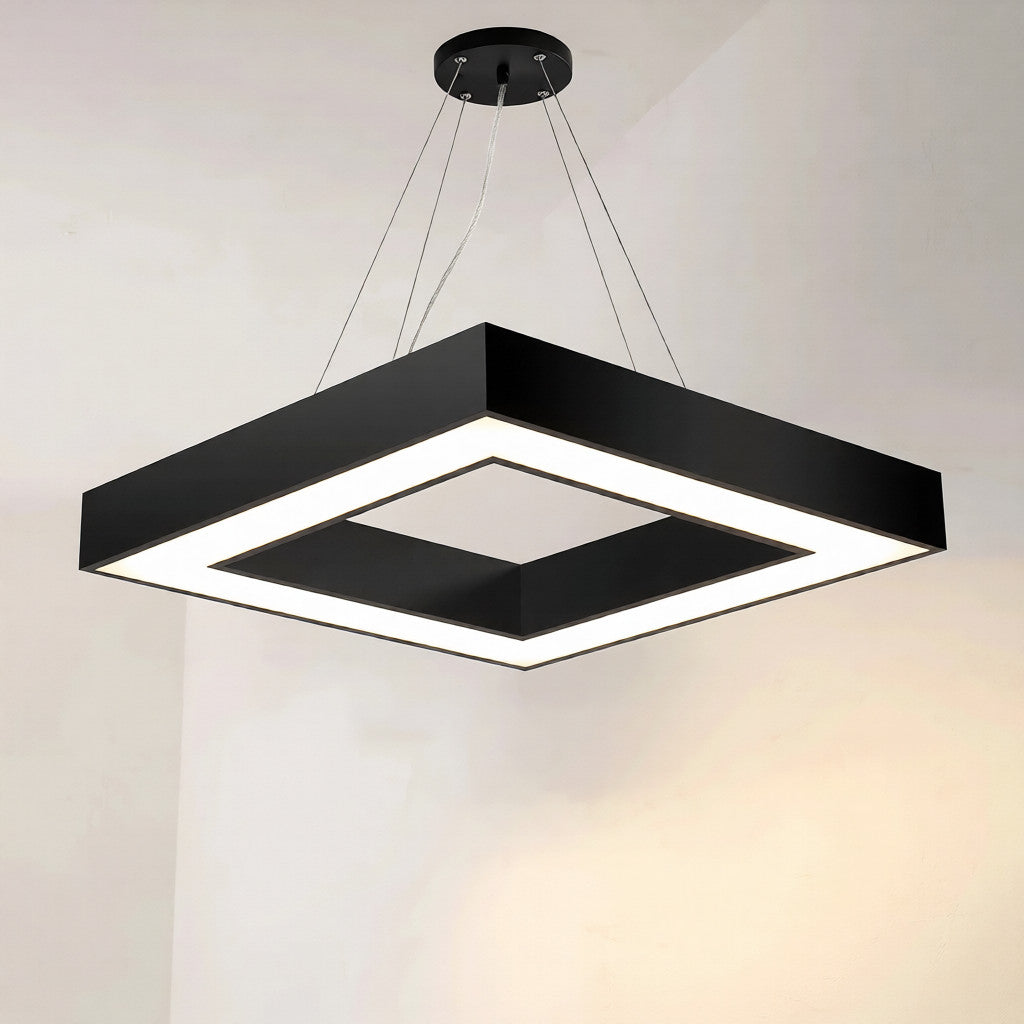 Square Ring Shape Customized Profile Hanging Light