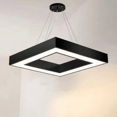 Square Ring Shape Customized Profile Hanging Light