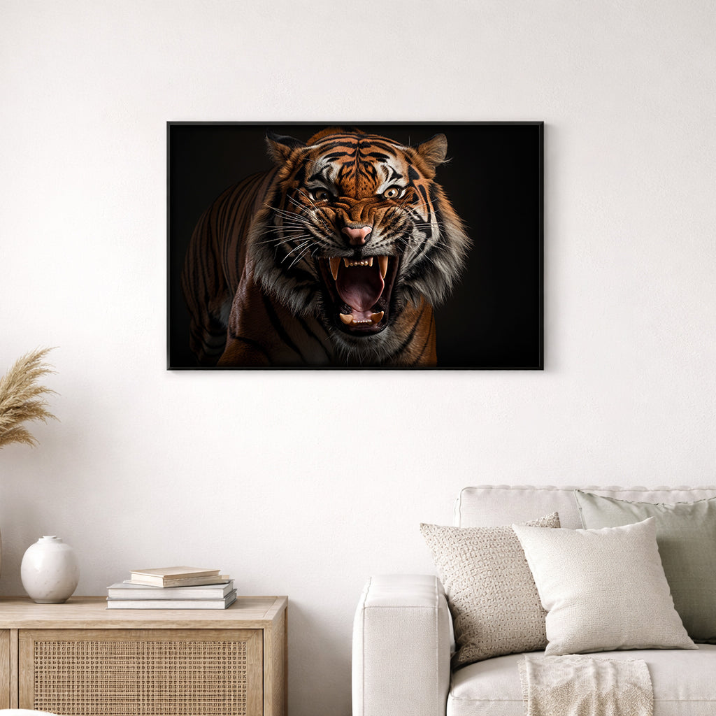 Tiger's Gaze Wall Hanging