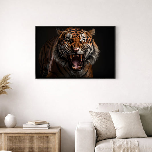 Tiger's Gaze Wall Hanging