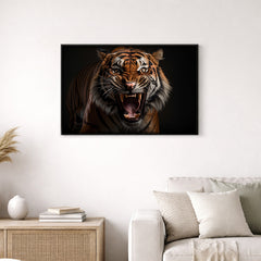 Tiger's Gaze Wall Hanging