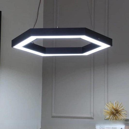 Hexagon / Honeycomb Shape Customized Profile Hanging Light
